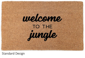 Welcome To The Jungle Coir Mat