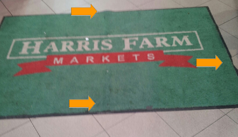 Harris Farms Logo Mat