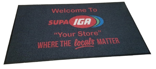 Printed-Media-Logo-Mat-Customised-Personalised Warehouse Of Mats-Printed Media Mat, Hi Definition photographic reproduction available. Customised-Personalised-Logo -Mat